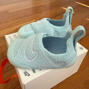 Nike Blue First-shoes-baby-shoes